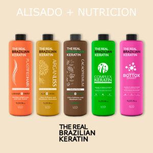 Kit Salon THE REAL BRAZILIAN Keratin x5